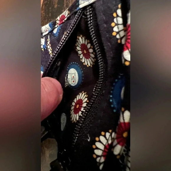 RETIRED: Vera Bradley | Night Owl pattern, trifold wallet - Picture 10 of 15